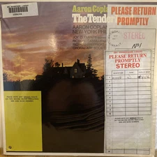 60314 - COPELAND - The Tender Land - COPELAND New York Phil Orch - VG LP Record