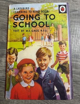 Ladybird Book - Going To School - Learning To Read Series 563, 24p VGC