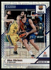 2024-25 Donruss EuroLeague #153 Alex Abrines