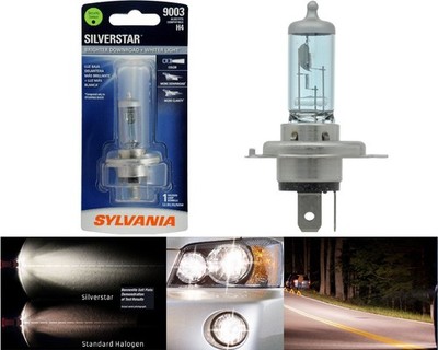 Sylvania SilverStar 9003 HB2 H4 60/55W One Birne Kopf Licht Hoch Niedrig Träger