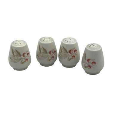 Vtg Forever Spring Easterling Salt & Pepper Shakers Lot Of 4 Porcelain MCM 50s