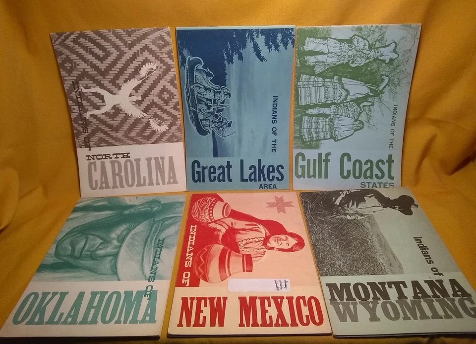 lot of 13 Indians of…PB booklets Bureau of Indian Affairs Native American - Image 2 of 4