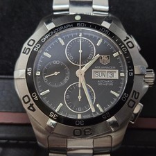 TAG HEUER Aquaracer CAF2010 Chronograph Day-Date Automatic Stainless Steel Watch