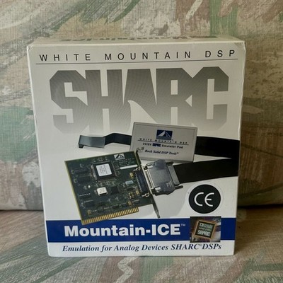 White Mountain DSP Mountain-ICE SHARC DSP Emulator Card Pod PC-ISA - NEW in Box!