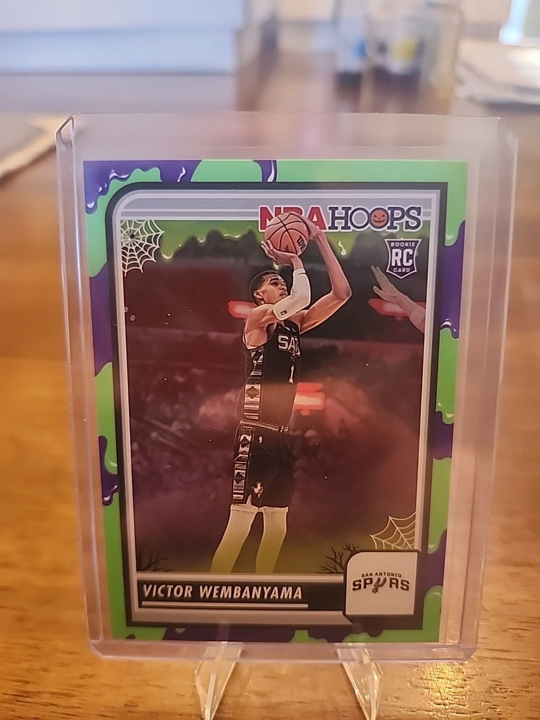 2023-24 Panini Haunted Hoops - Victor Wembanyama #108 Slime (RC)