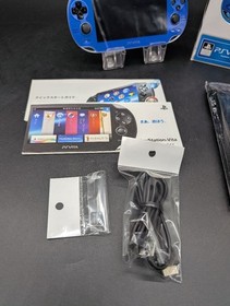 Excellent SONY PS Vita PCH-1000 Console Sapphire Blue