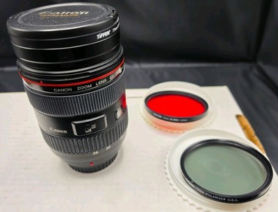 Canon EF 28-70mm f2.8 L USM Macro Lens, Missing Front Trim Ring #615