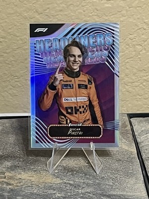 2024 Topps Finest Formula 1 - Headliners Oscar Piastri #HL-4 Refractor