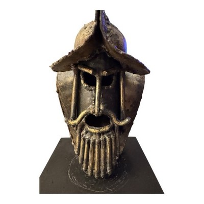 Vintage Jack Hanson  Hanson House  Warrior Helmet Sculpture (S77)