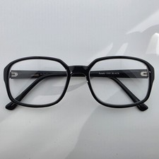 Parade 1595 Eyeglasses Black Frame Full Rim 56-19-145 Used