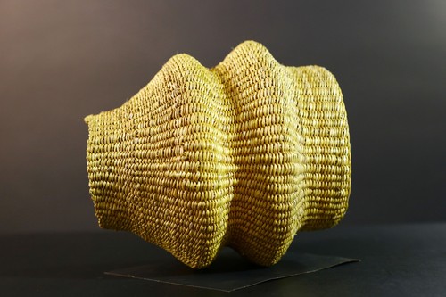 Hand‐woven African Grass Basket Decorative Storage Boho Home Organization-G5717 - 第 4/24 張圖片