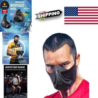 High Altitude Training Mask for Gym and Cardio Fitness with Adjustable Levels