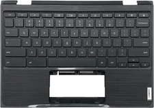 Laptop Upper Case Palmrest Non-Backlit Keyboard Assembly Part for Lenovo 300E Ch