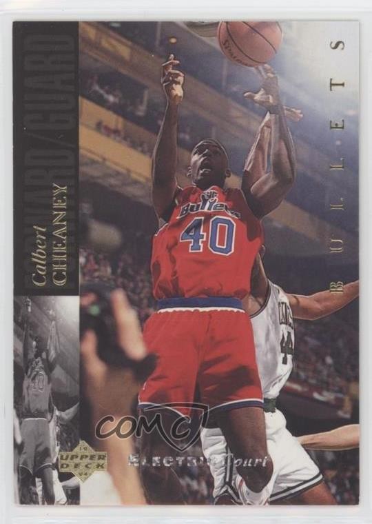 1993-94 Upper Deck Special Edition Electric Court Calbert Cheaney Rookie RC 0t69
