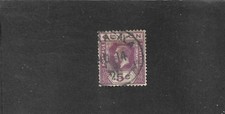 Ceylon 1935 George V 5c Purple Single Used