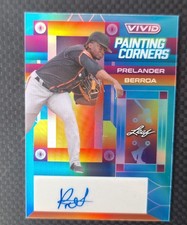 2022 Leaf Vivid Painting Corners PC-PB1 Auto Prelander Berroa 1/1 