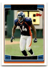 2006 Topps Todd DeVoe Rookie Denver Broncos #34