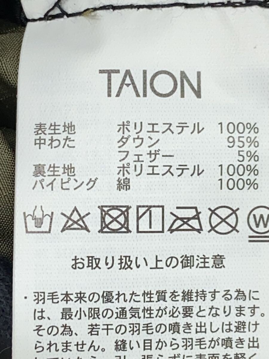 TAION Down Jacket, 2L, Polyester, Black, 104B2ML-1 - image 5