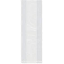Plymor 4" x 2" x 12", 2 Mil Gusseted Plastic Bags
