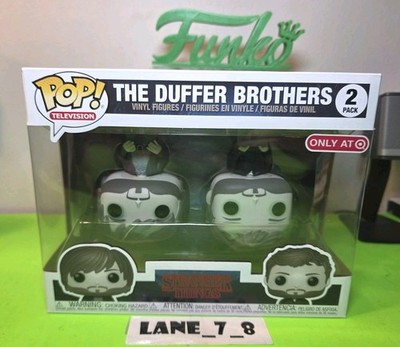 Funko Pop! Stranger Things The Duffer Brothers Matt & Ross Target Exclusive NEW