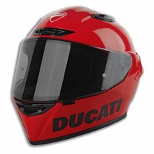 Original Ducati Motorrad Integralhelm Logo Rot Hochglanz 98108836
