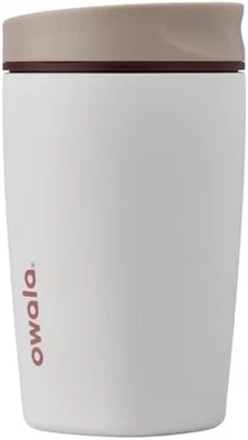 BLENDERBOTTLE Owala Smoothsip Slider Insulated Stainless Steel Coffee Tumbler, Reusable Iced C