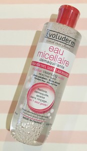 evoluderm makeup remover