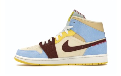 US 9 EU 42,5 AIR JORDAN 1 MID SE FRLS EMEA -NEU- & 100% ORIGINAL !!!