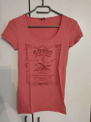 Tee-shirt femme, Guess, rose, Taille S - Photo 1/2