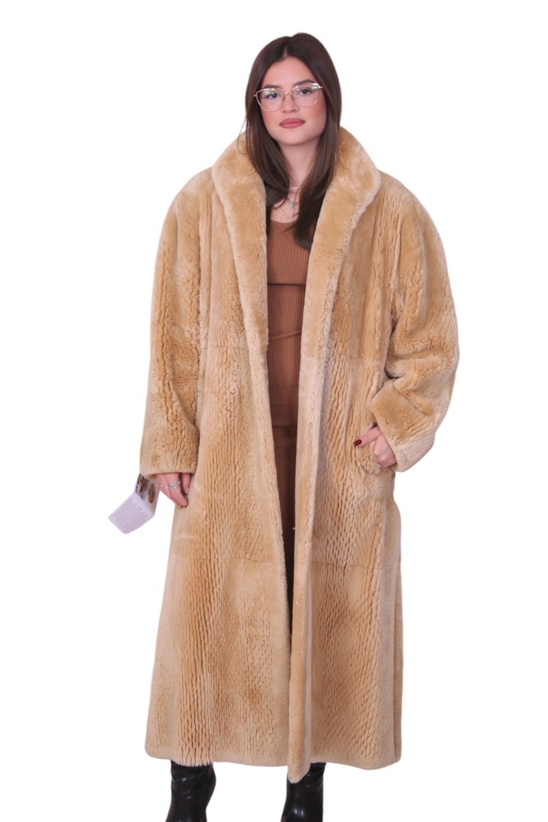 coat beaver fur jacket giacca pelliccia castoro cappotto fourrure