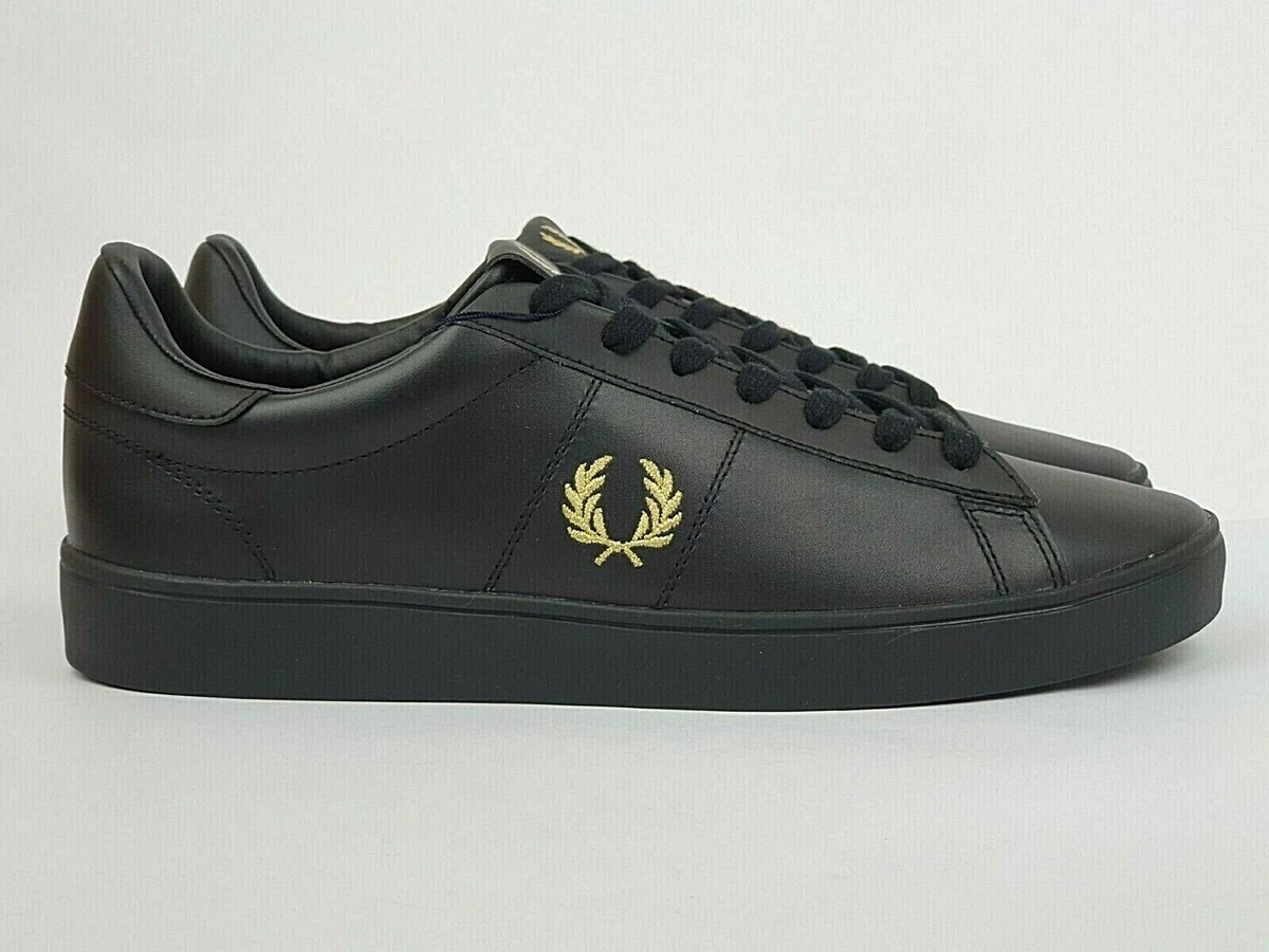 Fred Perry Spencer 'Triple Black' (US7) smith casual | eBay