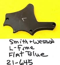 Smith & Wesson Side plate L Frame Flat Blued Item #  21-645