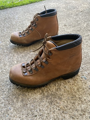 VTG Dexter Brown Leather Hiking Mountaineering Boots USA Mens Size 9.5 M - Picture 7 of 10