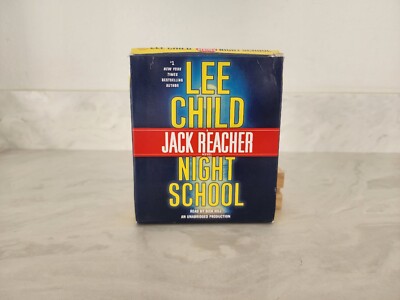 Night School by Lee Child Audiobook CD Unabridged Jack Reacher Novel Complete