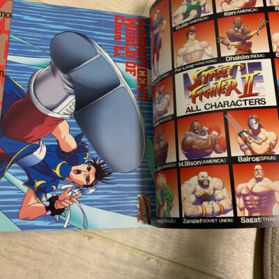 Street Fighter II 2 CHUN-LI Art Book Movie Magnificent World