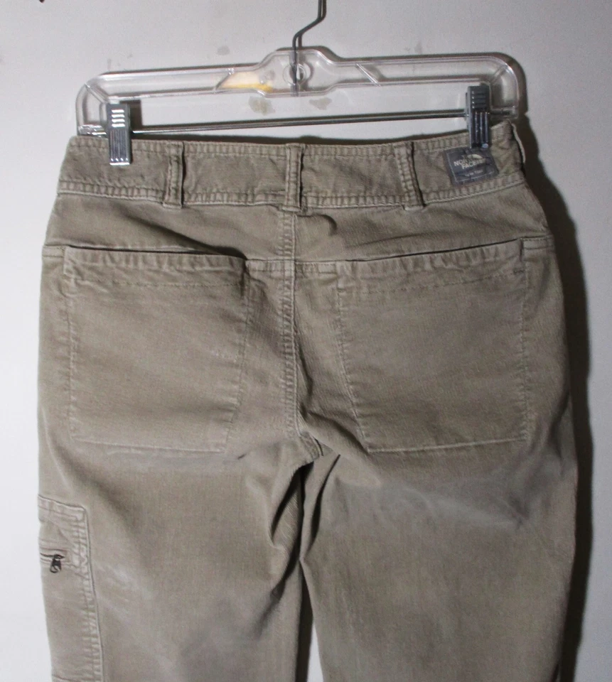 THE NORTH FACE желтовато-коричневый вельвет грузовые брюки размер 4 Reg. - Изображение 4 из 4