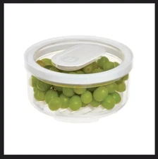 Large Clear Plastic Fridge Organizer Bowl