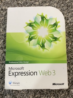 Microsoft Expression Web 3, Compatible With Windows 7, W Product Key And Manual!