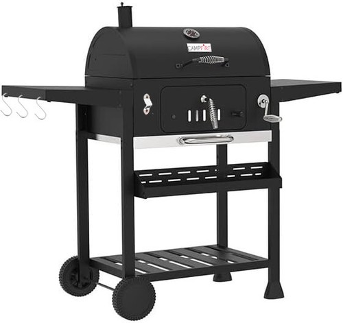 Outdoor XL Smoker Barbecue Charcoal Portable BBQ Grill Camping Garden - Picture 4 of 6