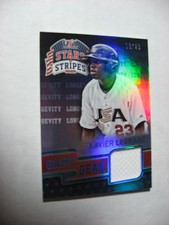 2015 STARS & STRIPES Xavier LeGrant GAME GEAR rare #d 18/25 NC STATE 