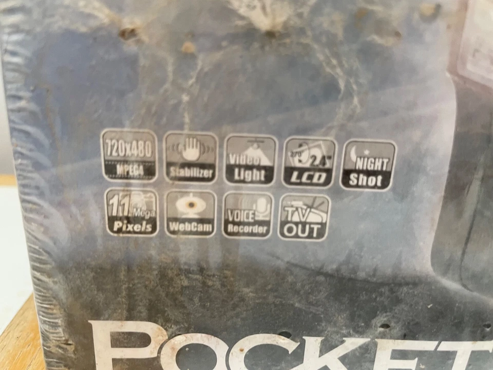 AIPTEK Video Camera Pocket DV TV300LE Boxed Sealed Stabiliser Night Voice 11MP - Image 3 of 4