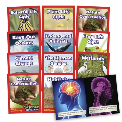 Junior Learning Science Decodables Phase 6 Non-Fiction Educational Learning Set