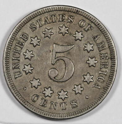 値下げ　Sign of the Times 2枚組 1869 Shield Nickel. Error Date Raised Over 