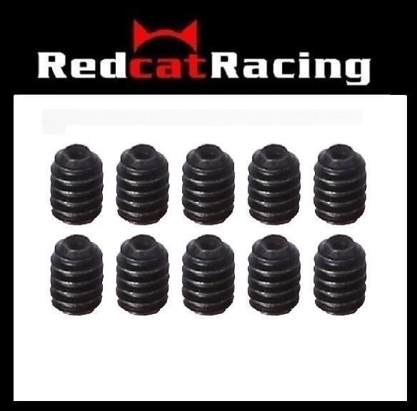 Redcat.Toys 02099 4x4mm Set Screws (10pcs) Grub Head screw HSP