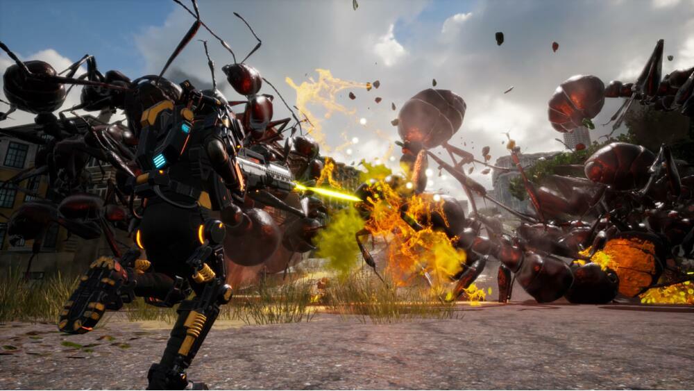EARTH DEFENSE FORCE: IRON RAIN Playstation 4 PS4 From Japan