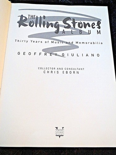 Rolling Stones Album Book -Hardcover-1993-1st American Ed #2766 - Picture 4 of 12