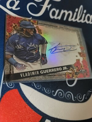 2021 Topps Fire Vladimir Guerrero Jr. Scorching Signatures On-Card 