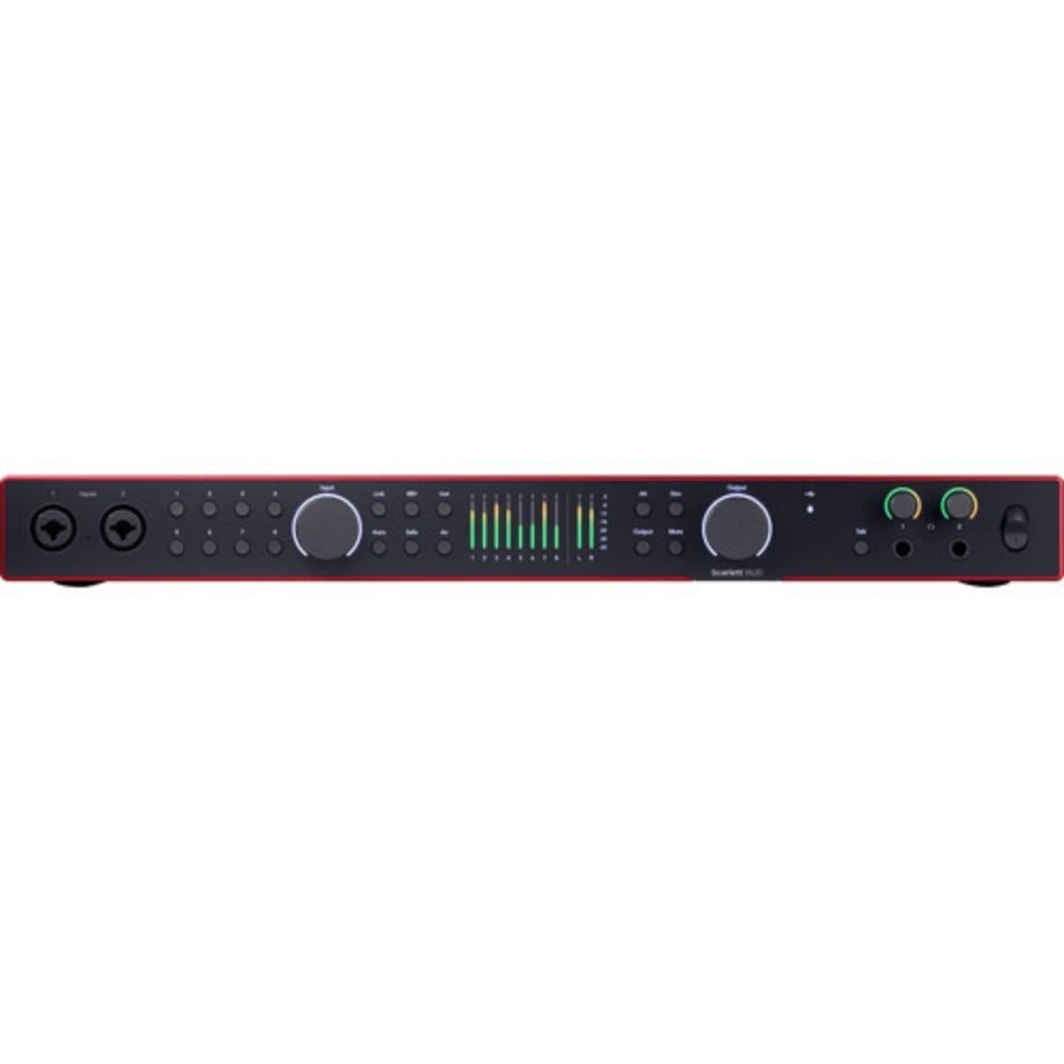 Focusrite Scarlett 18i20 USB-C 4th Gen w/ XLR Cable, Mid-310 Midi cable Bundle - Image 3 of 4