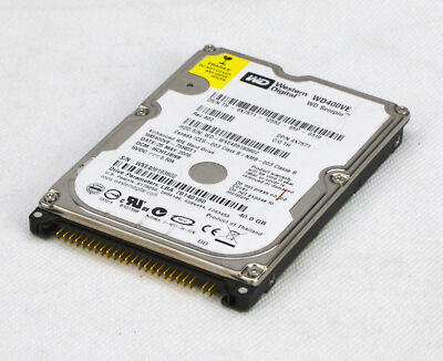 40GB 2,5'' 6,35CM HDD HARD DISC WESTERN DIGITAL WD400VE SCORPIO IDE PATA #O83