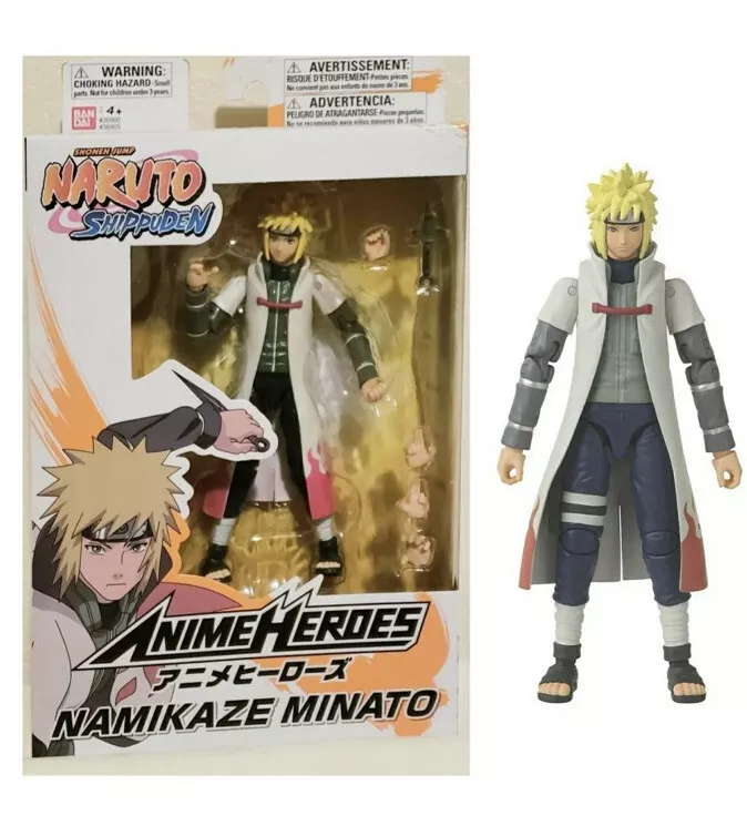 Bandai - Figura de Ação Anime Heroes Naruto Shippuden - Namikaze